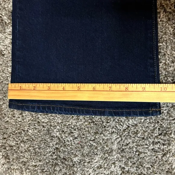 Madewell Skinny Flare Womens Size 26 Dark Wash Blue Jeans High Rise