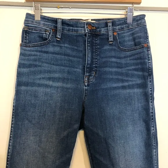 Madewell Tall 10” High Rise Skinny Jeans Bradshaw