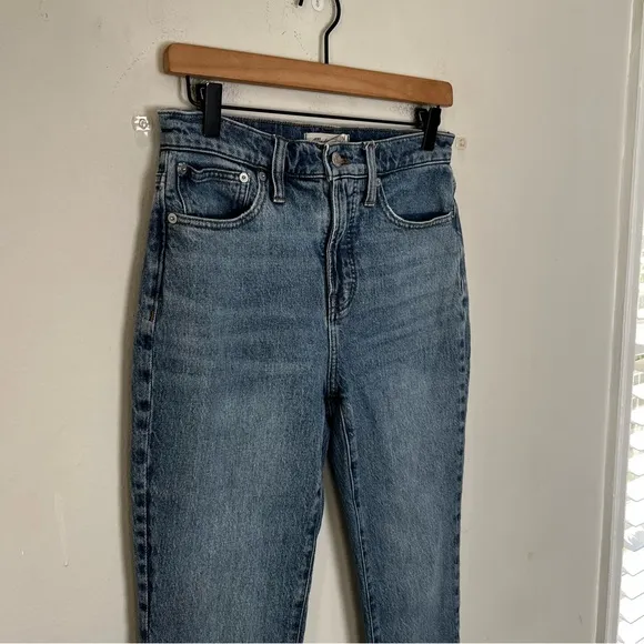 MADEWELL- The Perfect Vintage Jean in Heathcote Wash Medium Wash Denim