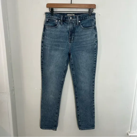 MADEWELL- The Perfect Vintage Jean in Heathcote Wash Medium Wash Denim