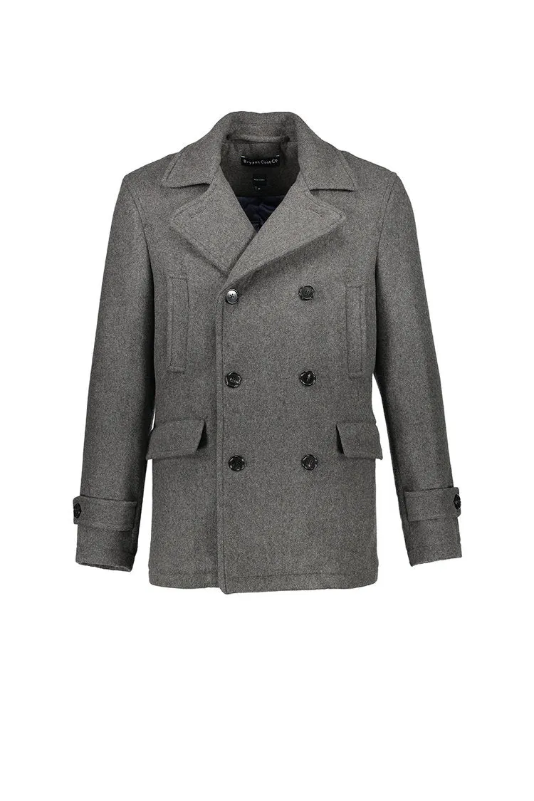 Madison Peacoat in 100% Cashmere
