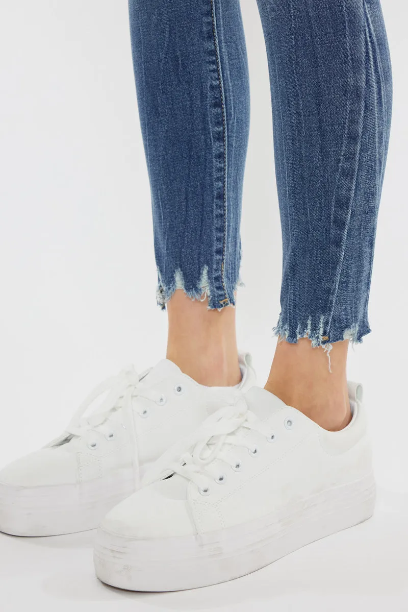 Maribelle Mid Rise Ankle Skinny Jeans