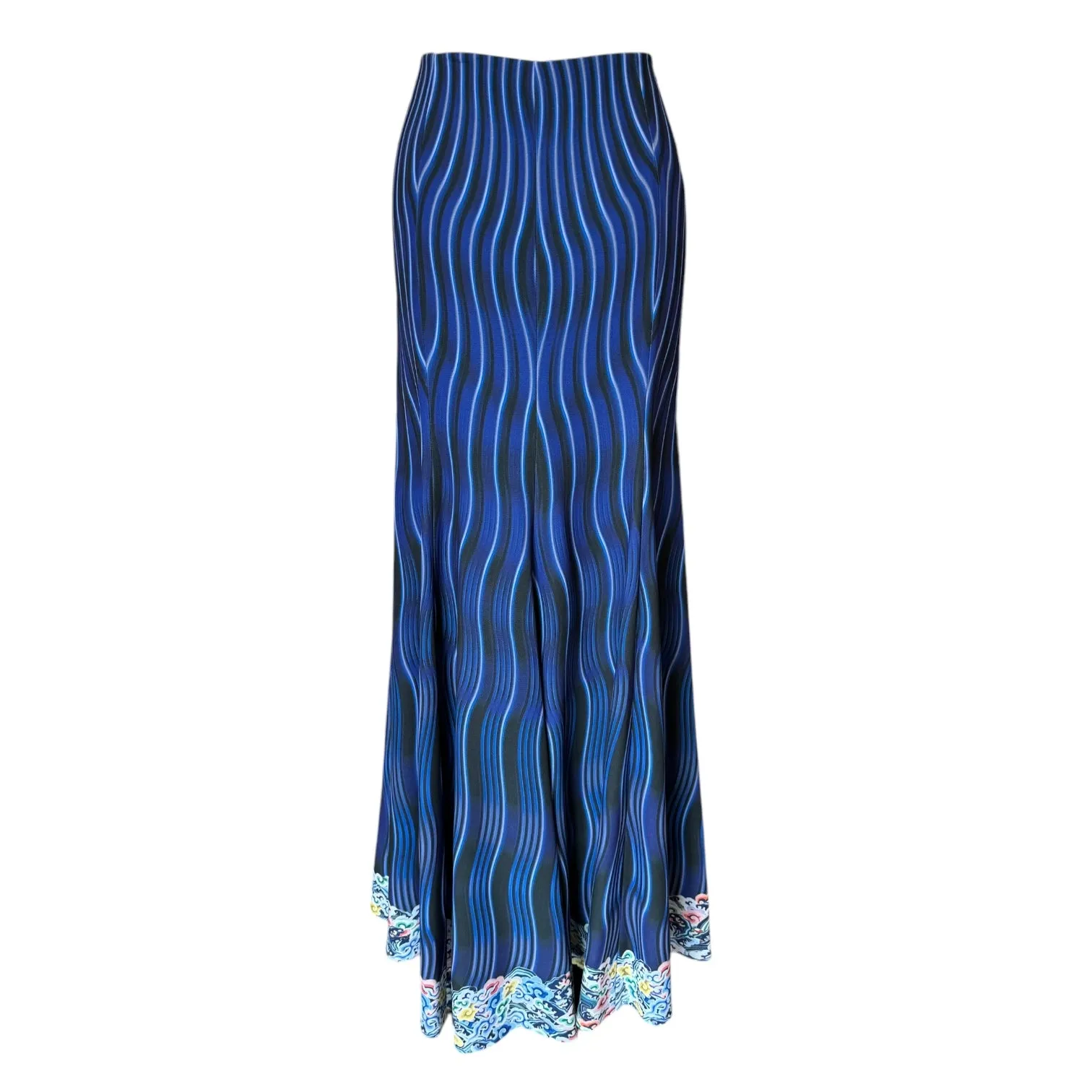 Mary Katrantzou Blue Midi Skirt - 12