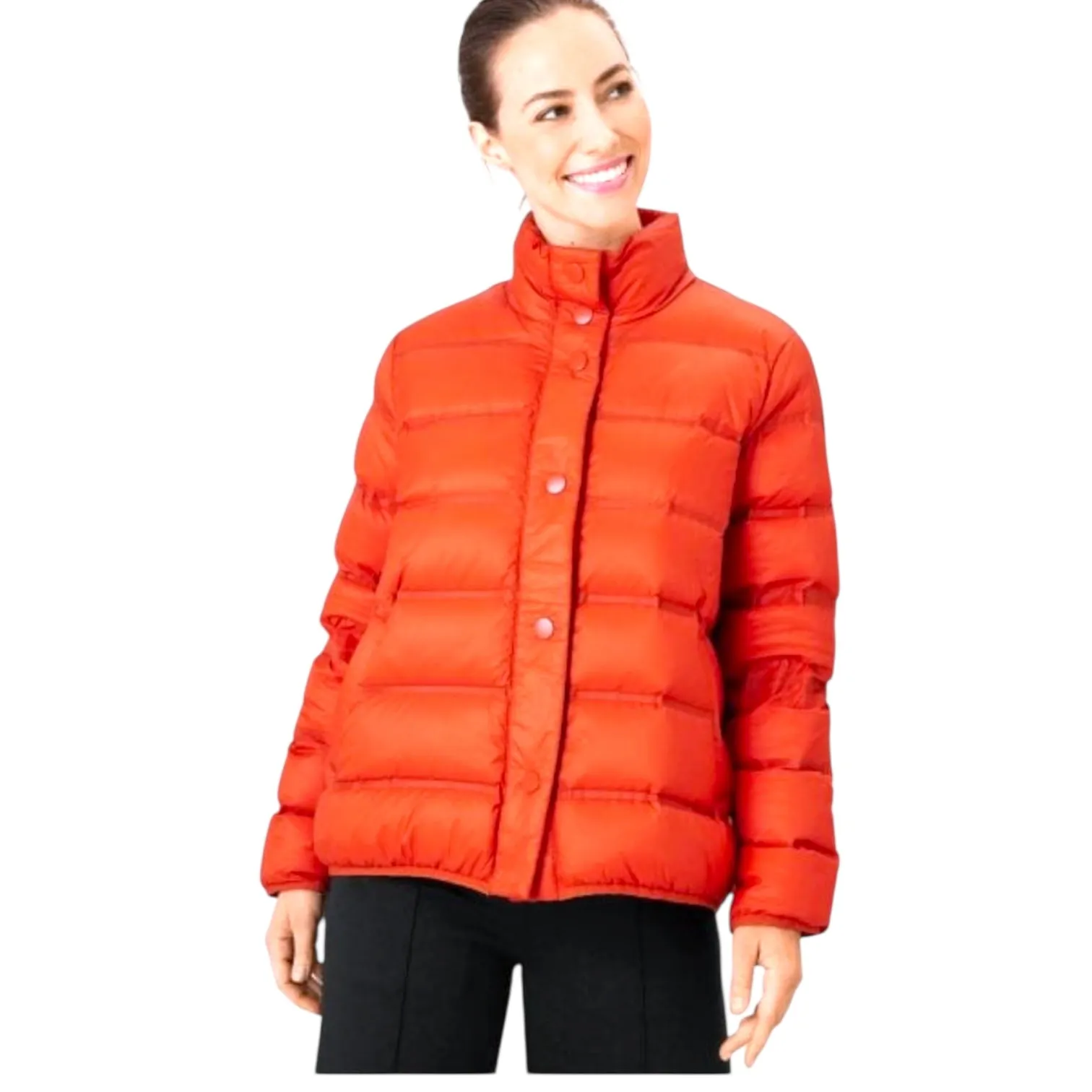 Masai Orange Puffer Jacket - 10