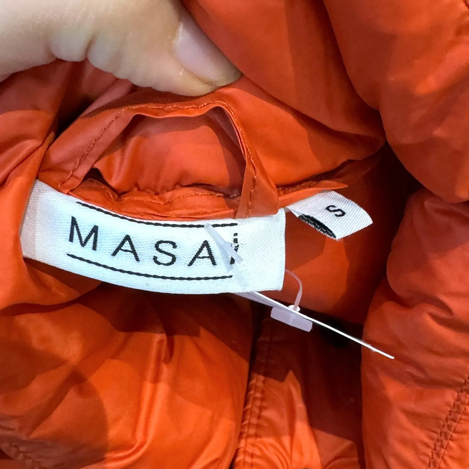 Masai Orange Puffer Jacket - 10
