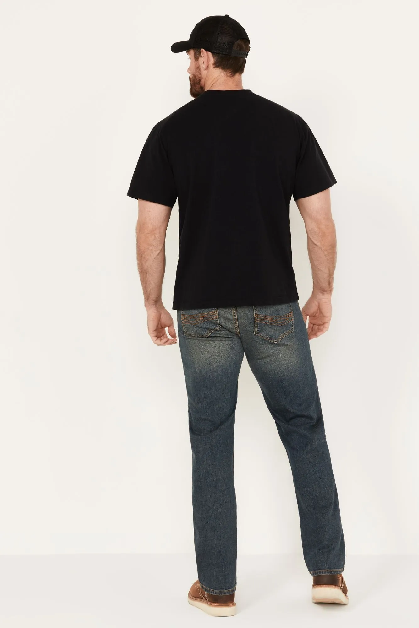 Medium Wash Bootcut Work Jeans
