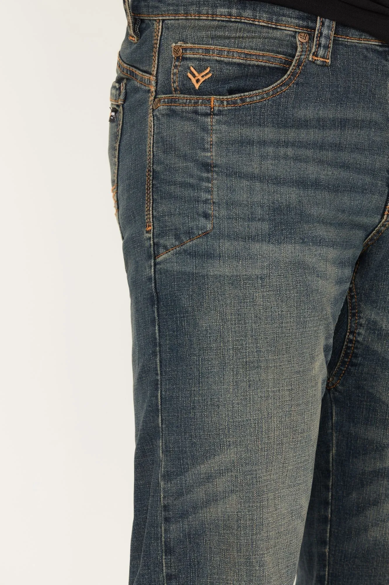 Medium Wash Bootcut Work Jeans