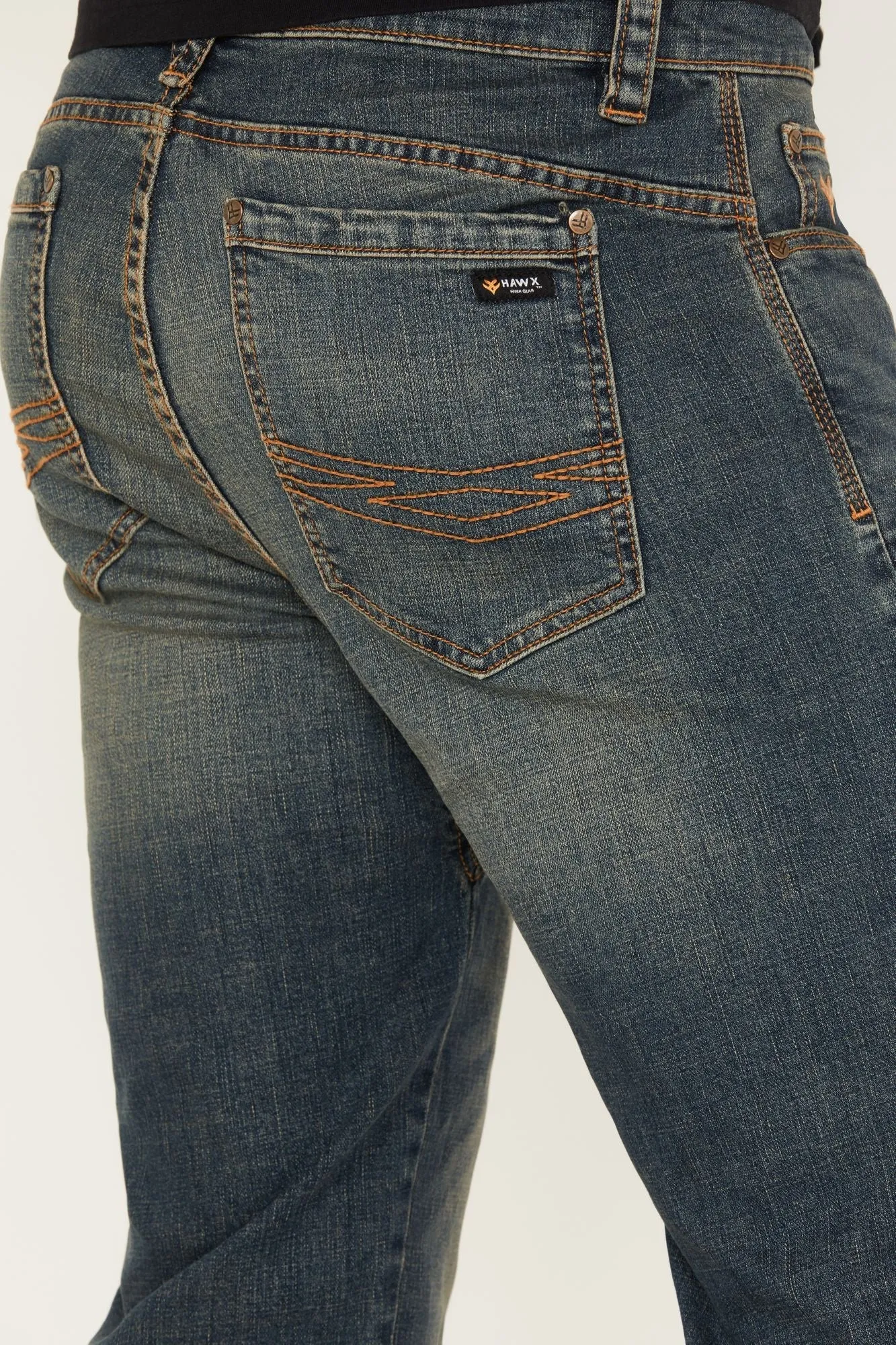 Medium Wash Bootcut Work Jeans