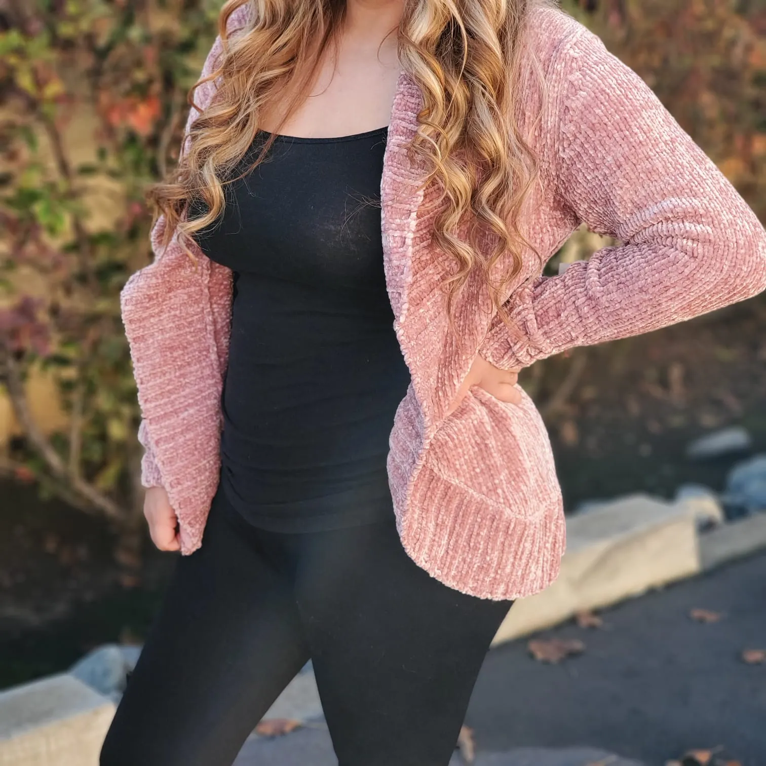 Melanie cardigan Pink