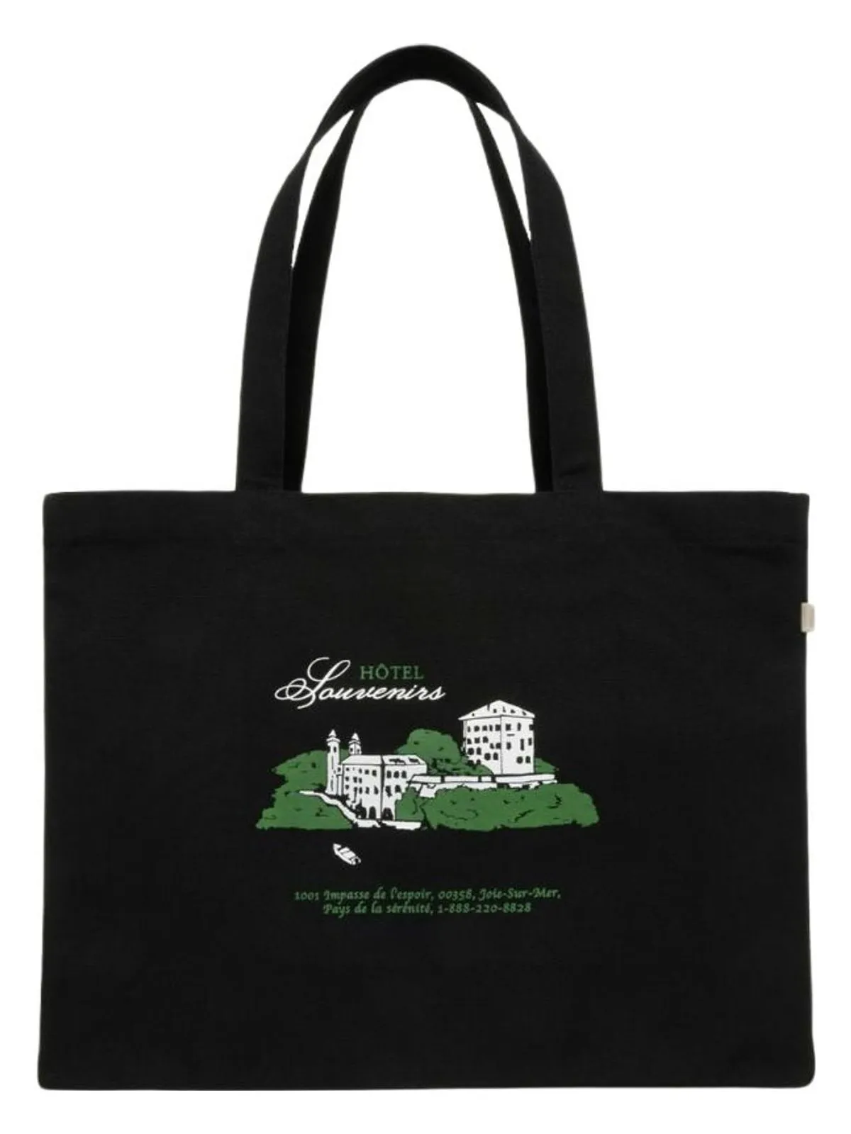 Men's Hotel Jjjjound Tote Bag in Noir | COGYXM61945