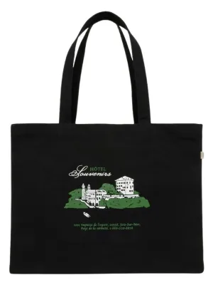 Men's Hotel Jjjjound Tote Bag in Noir | COGYXM61945