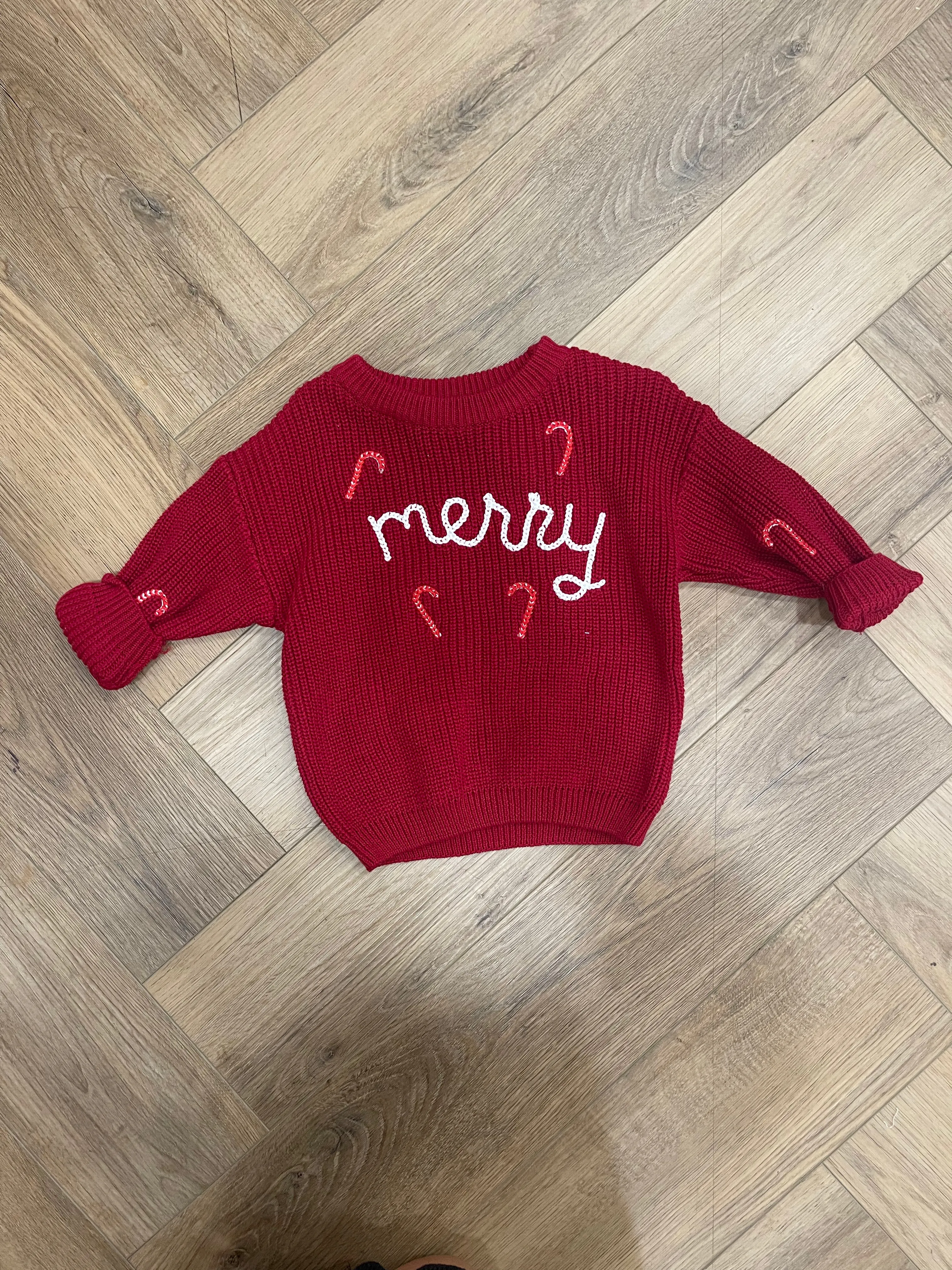 MERRY KNIT SWEATER // 0-6 MONTHS - SIZE 7