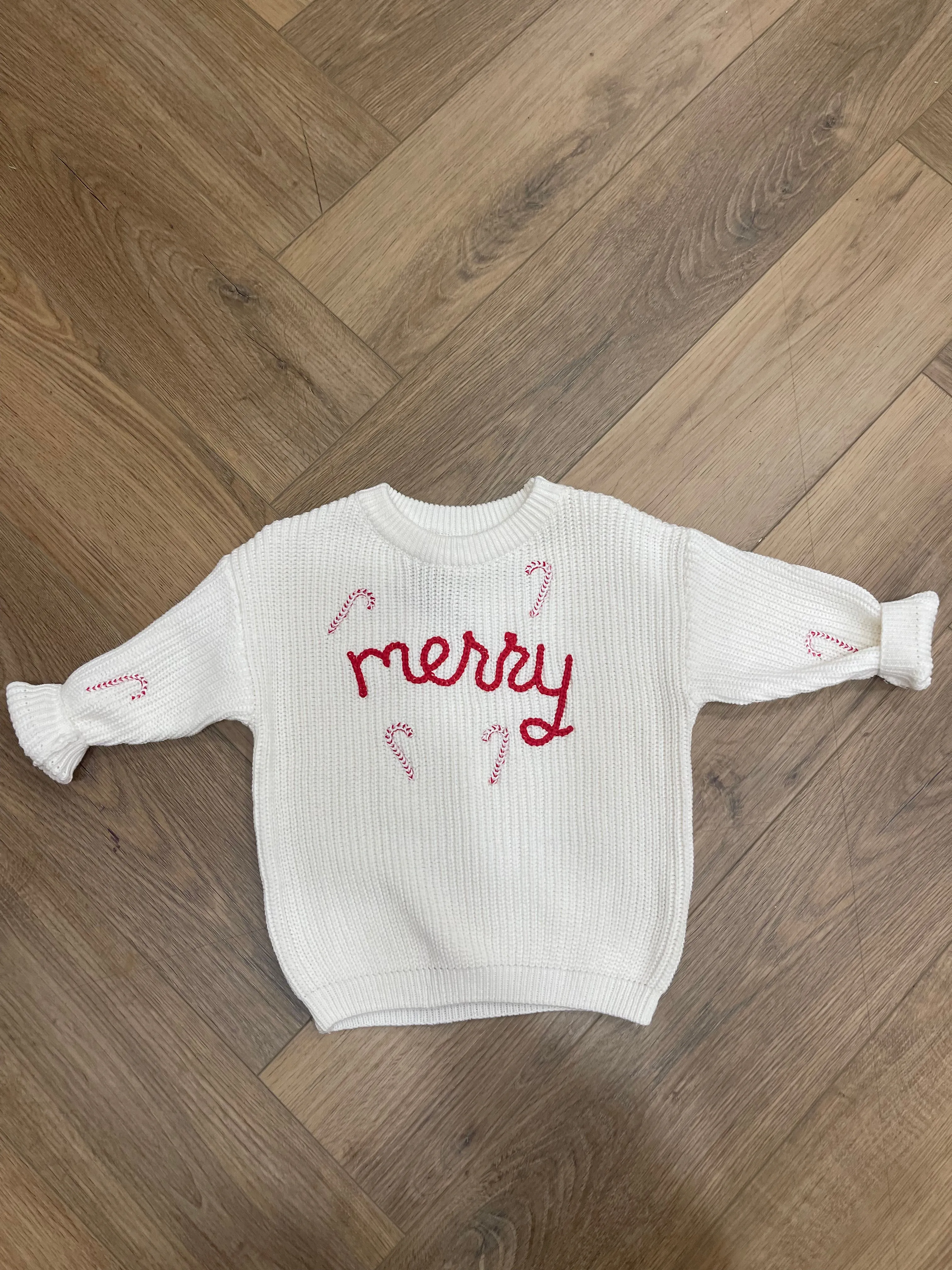 MERRY KNIT SWEATER // 0-6 MONTHS - SIZE 7
