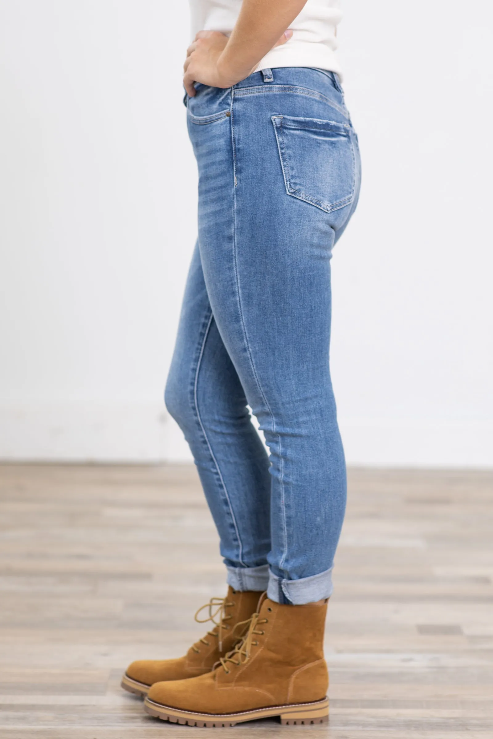 Mica High Rise Ankle Skinny Jeans