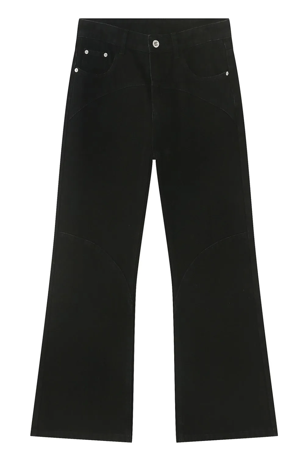 Mid Rise Jeans with Pockets