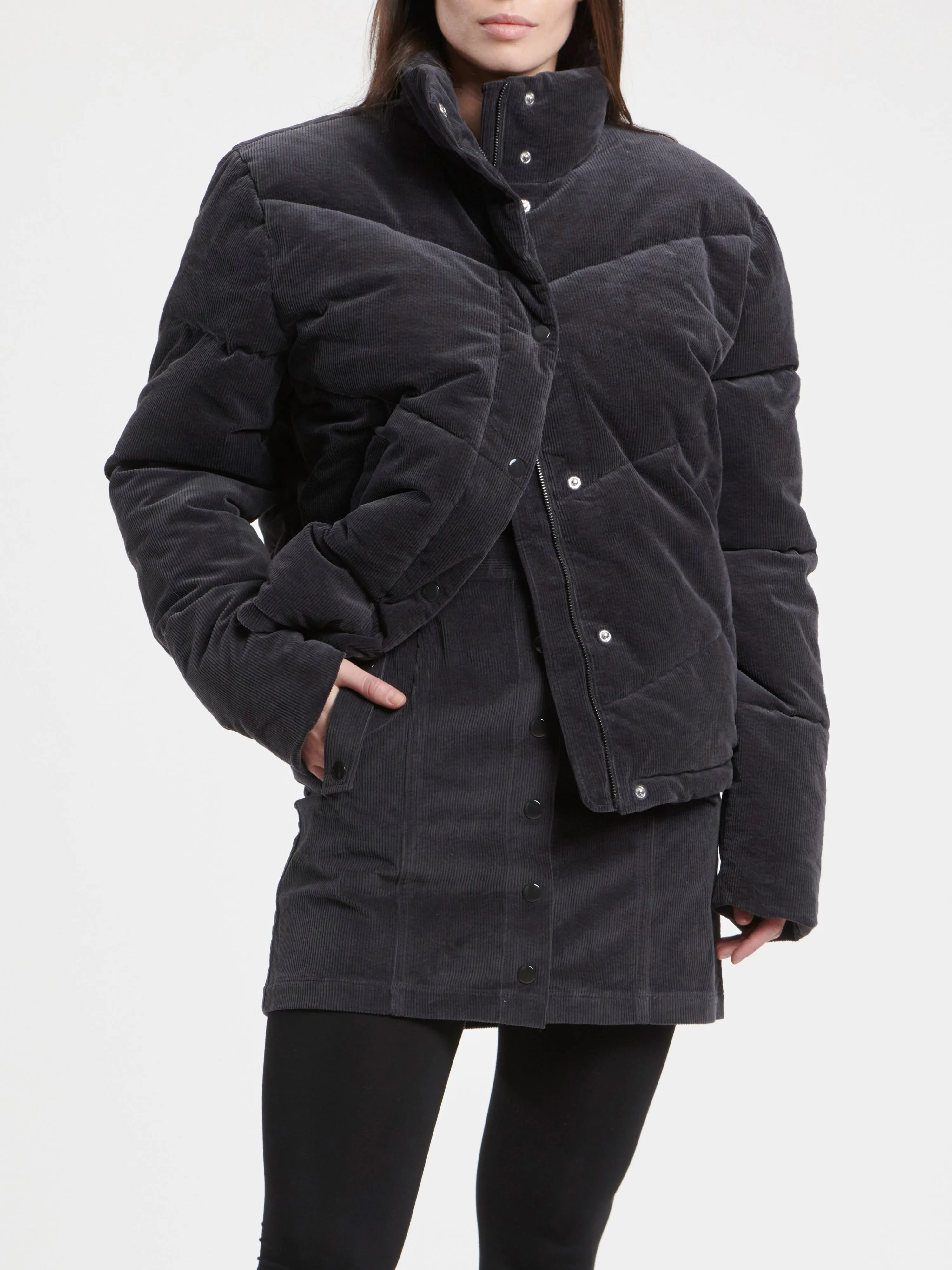 Milla Cord Puffer