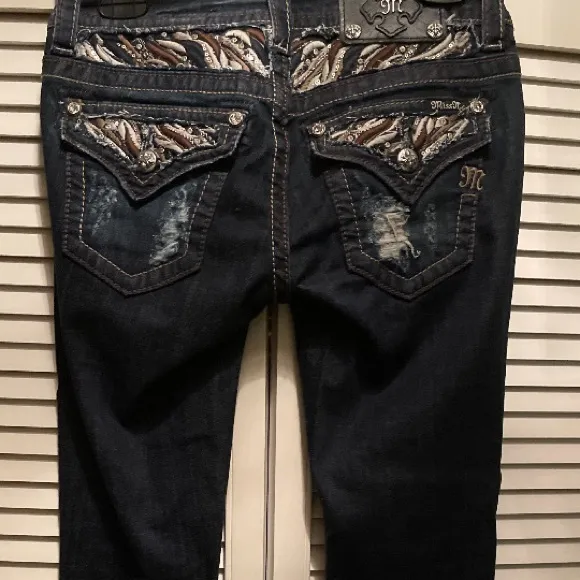Miss Me Signature Skinny Embellished Jeans