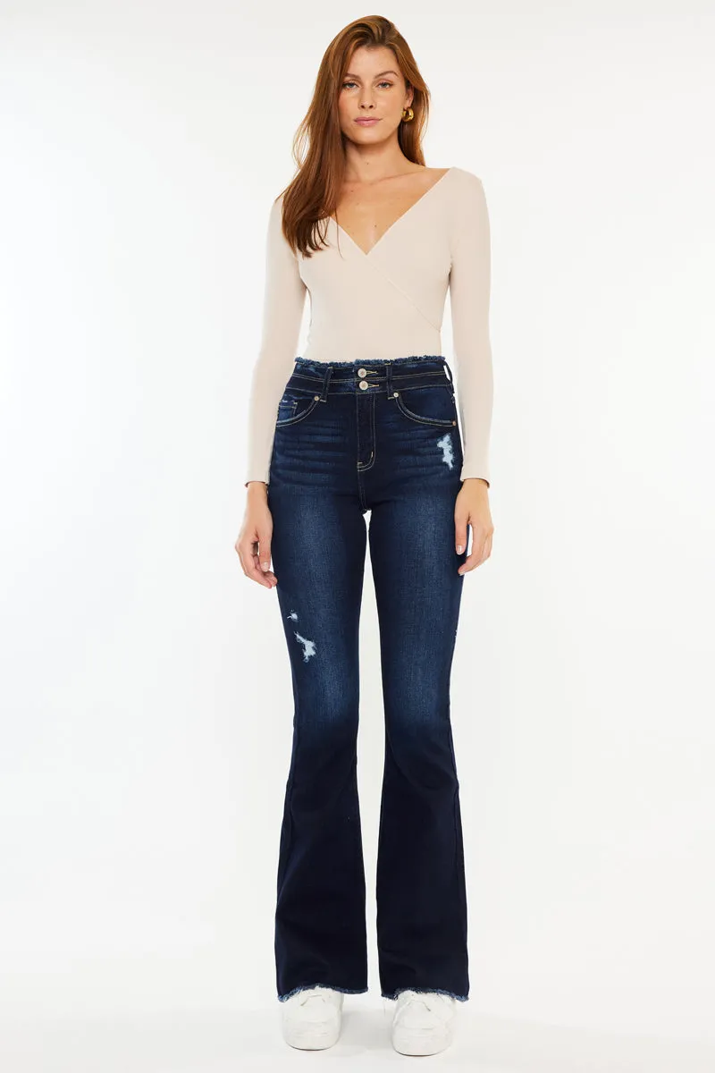 Morgan High Rise Flare Jeans