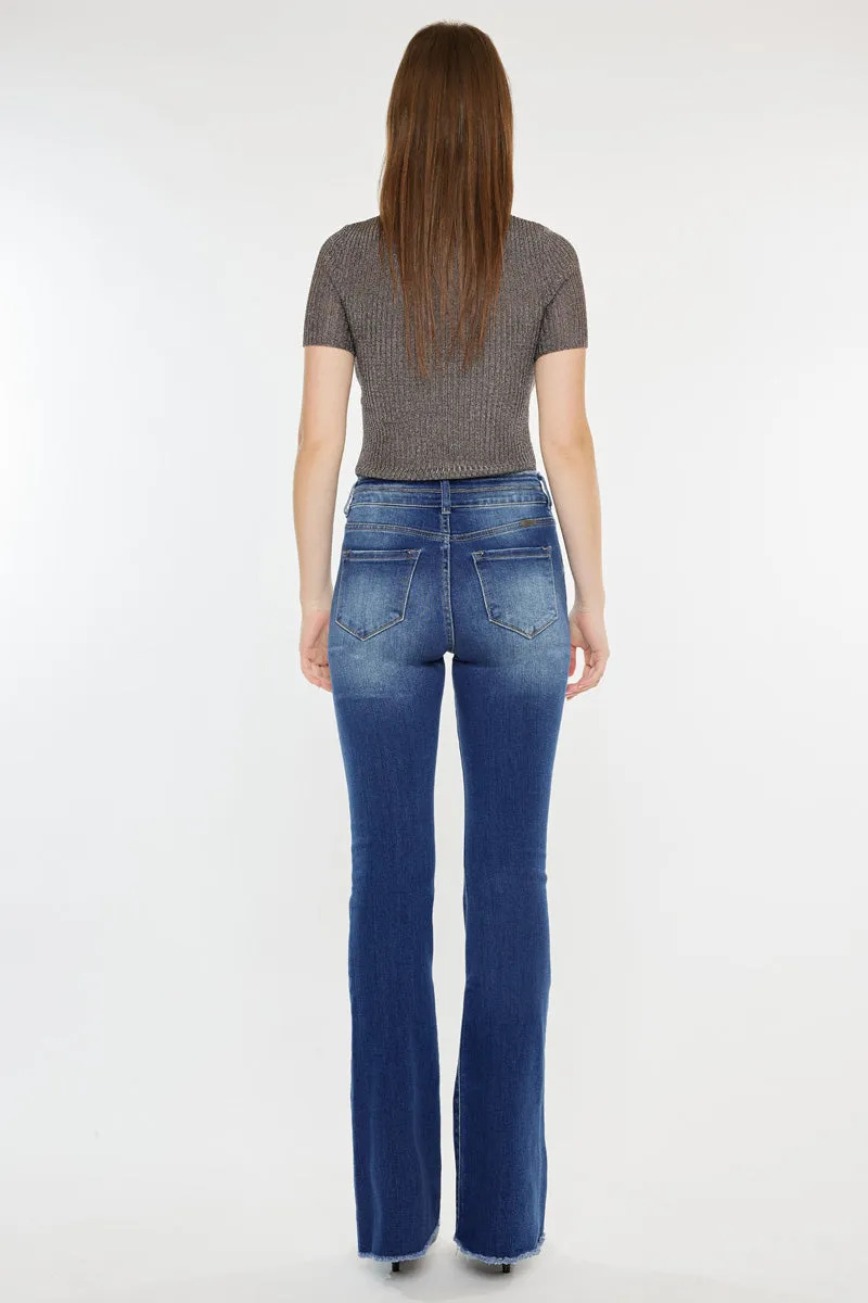 Morgan High Rise Flare Jeans