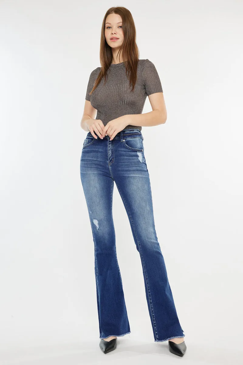 Morgan High Rise Flare Jeans