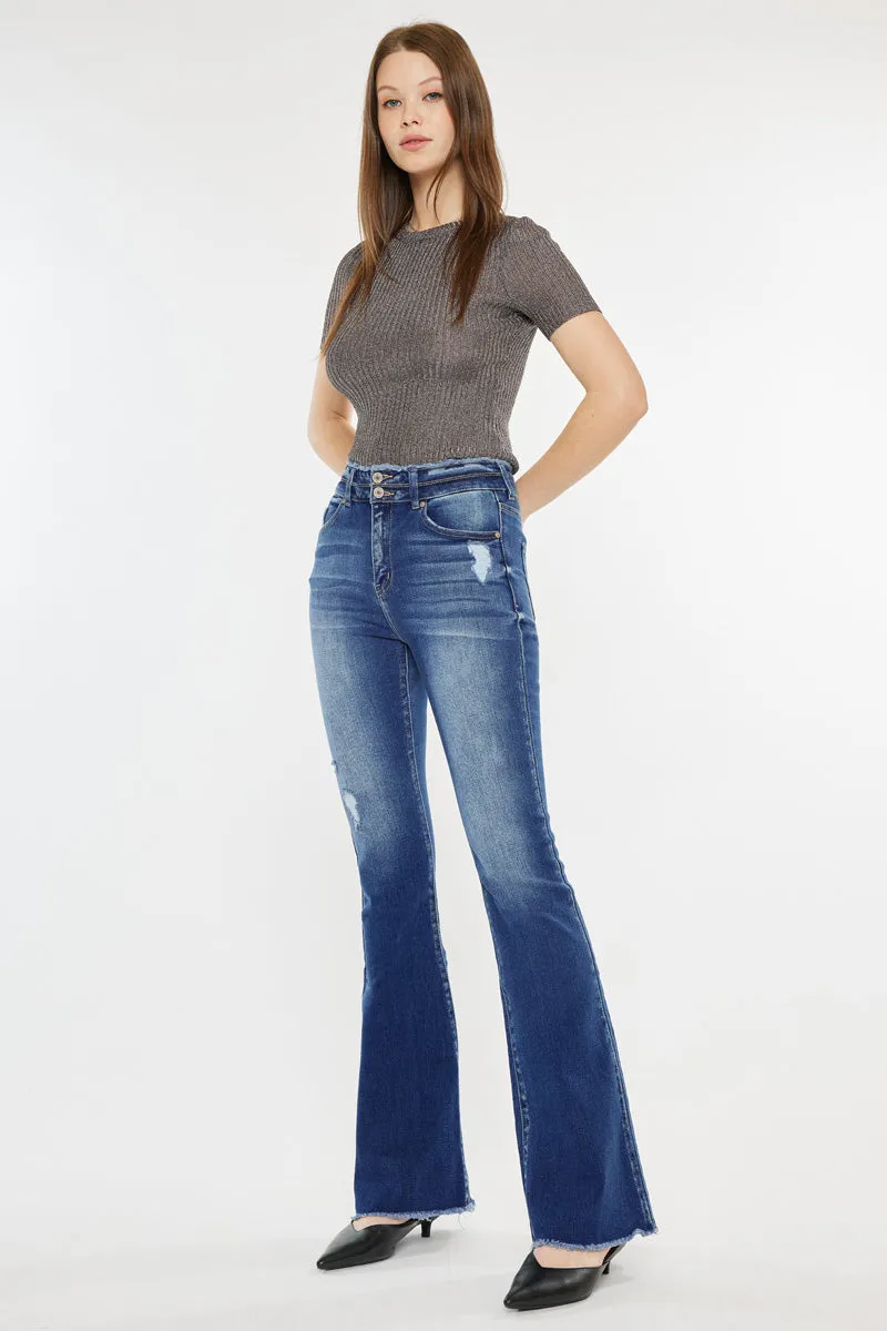 Morgan High Rise Flare Jeans