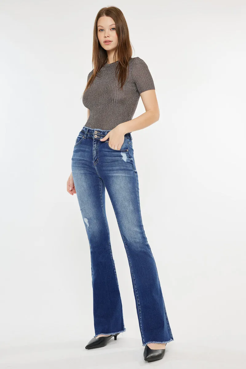 Morgan High Rise Flare Jeans