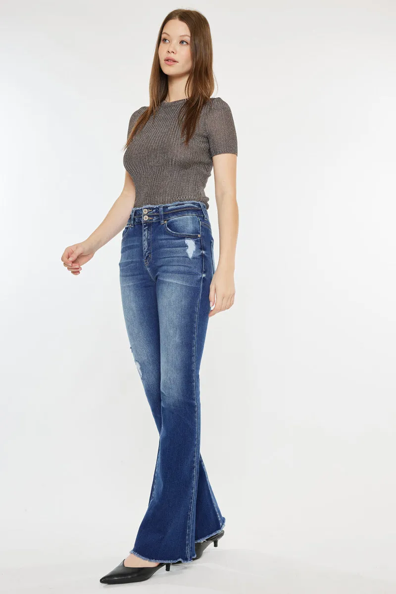 Morgan High Rise Flare Jeans