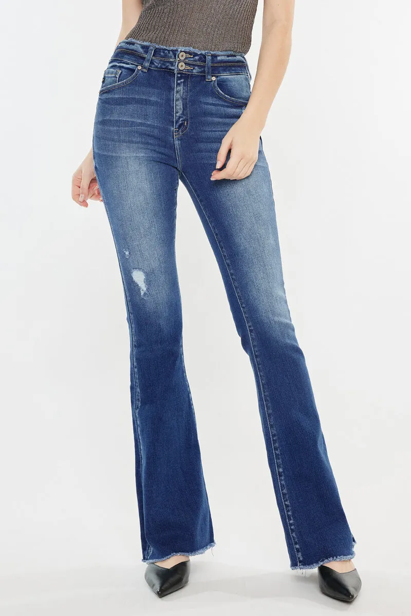 Morgan High Rise Flare Jeans