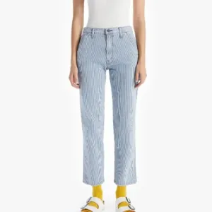 MOTHER  the high waisted utility ankle all aboard jeans size 25
