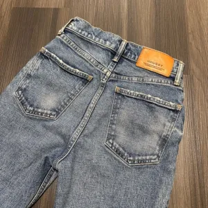 Moussy Jeans Women’s Size 23 Blue High Rise Distressed Skinny 25” Inseam Japan