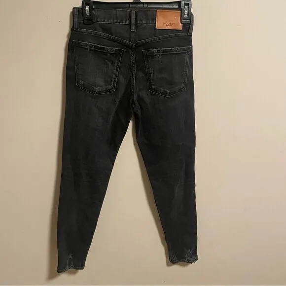 MOUSSY VINTAGE Velma Distressed Skinny JeansIn FADED BLACK SIZE 24