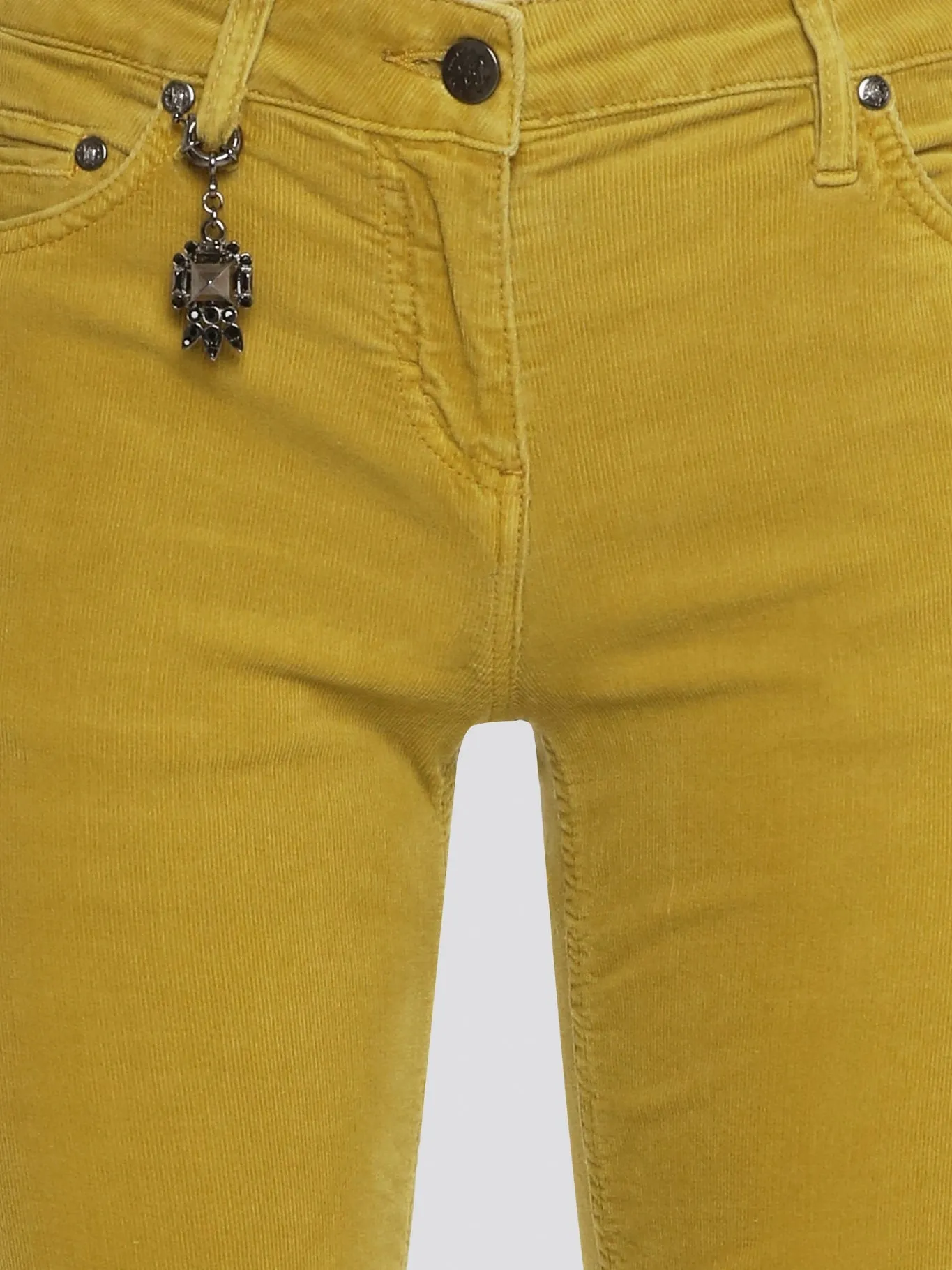 Mustard Flared Jeans