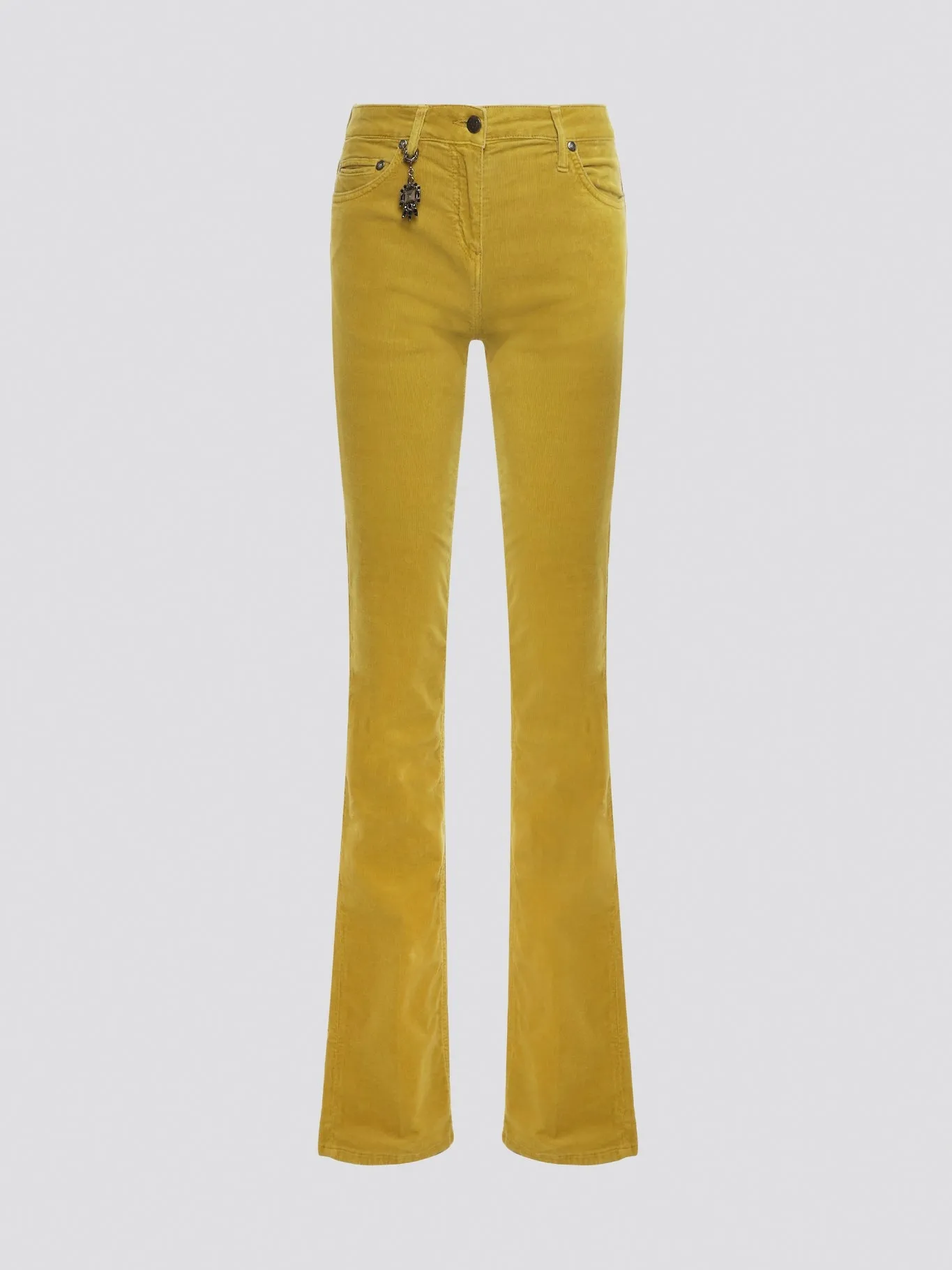 Mustard Flared Jeans