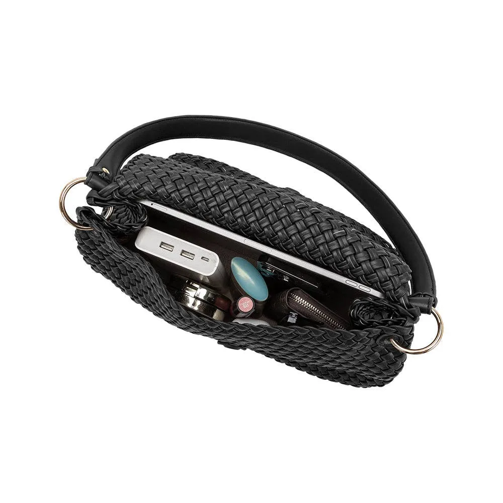 natalia recycled vegan shoulder bag