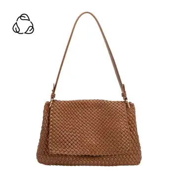 natalia recycled vegan shoulder bag