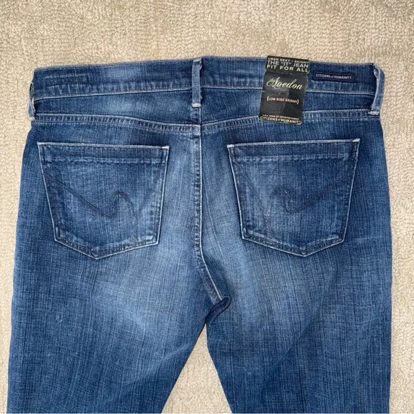 New! Citizens of Humanity Avedon skinny jeans low rise size 31