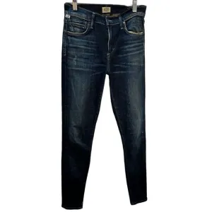 NEW Citizens of Humanity Jeans Rocket Crop High Rise Skinny Size 25
