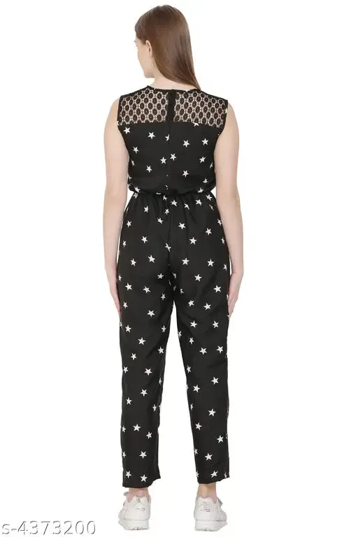 New PolyCrepe Womens Jumpsuits