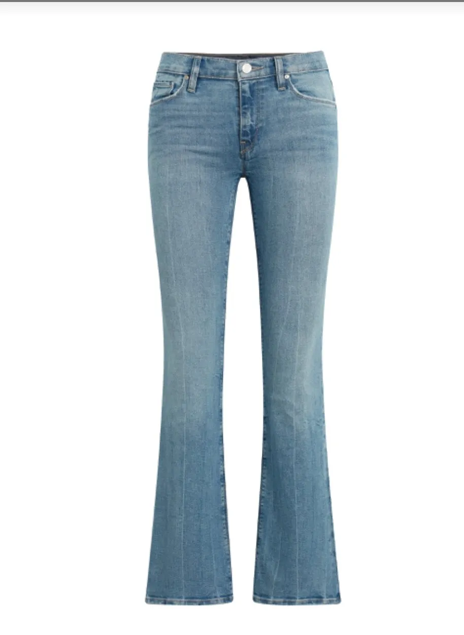 Nico bootcut barefoot in mustang distressed