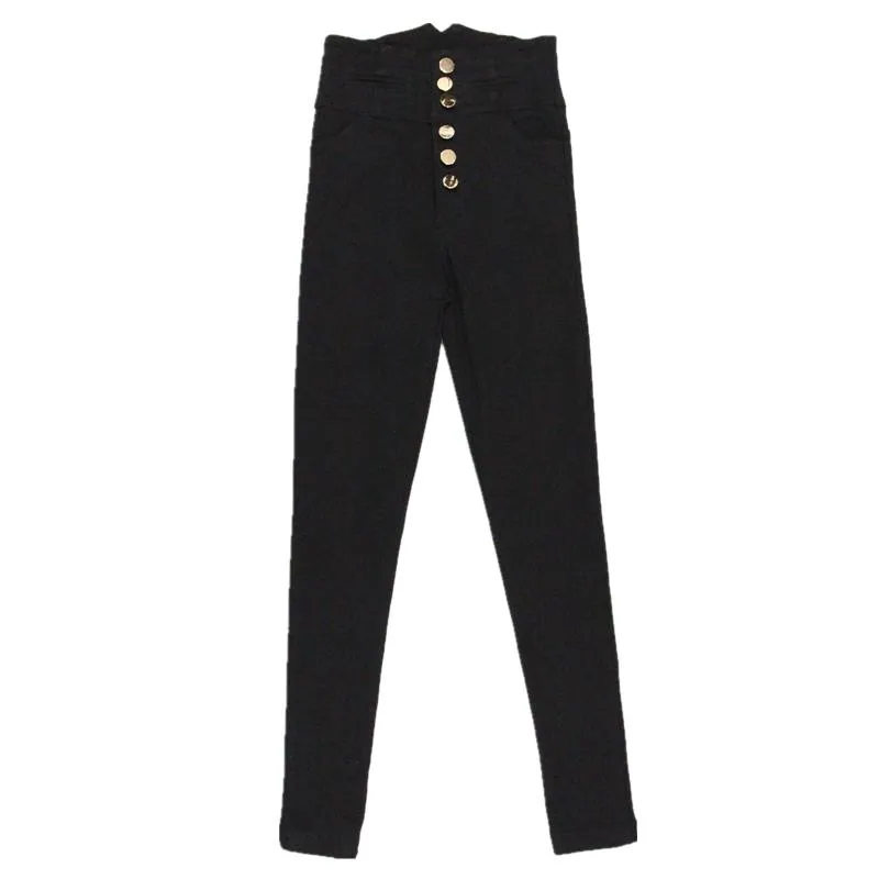 Not Enough Buttons Skinny Pants SD01046