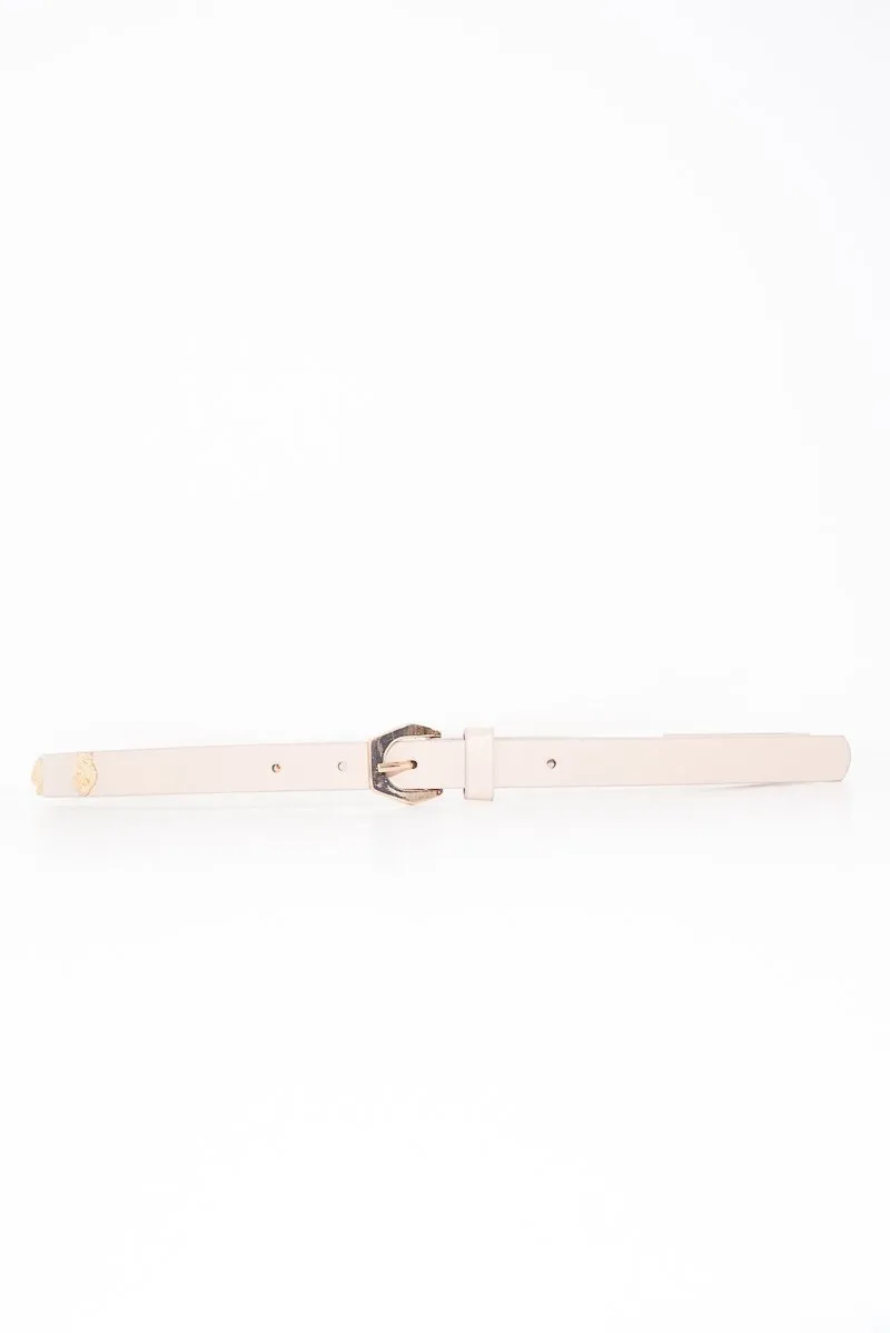 Nude Gold Lion Stud Belt - Exer