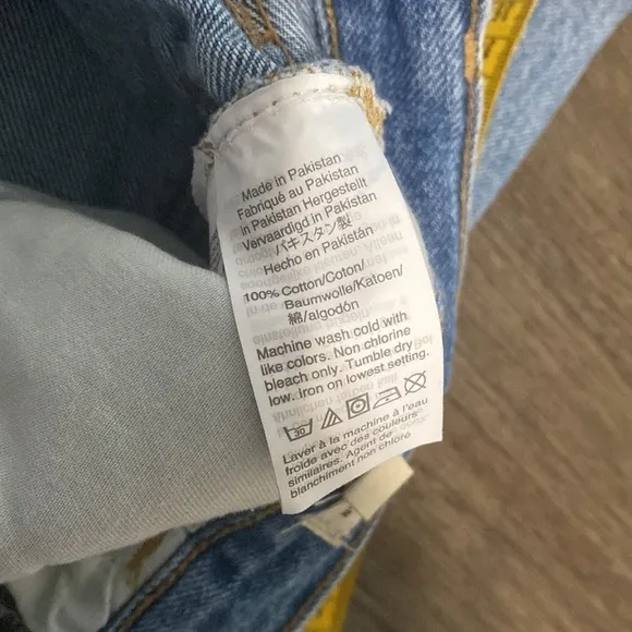 NWOT Madewell Jeans The Momjean in Melva Wash | Size 25