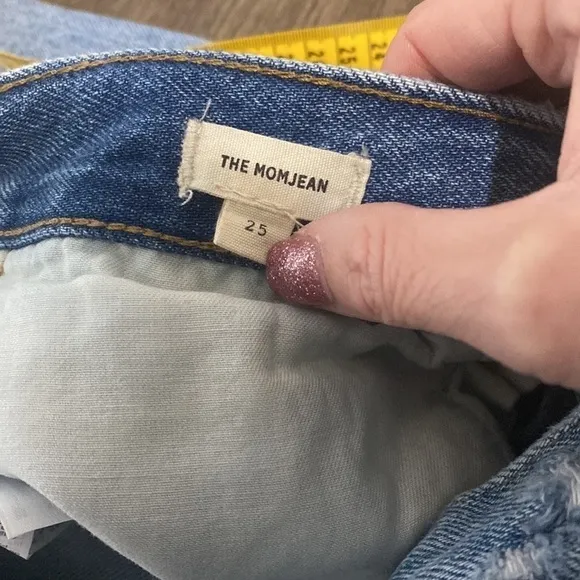 NWOT Madewell Jeans The Momjean in Melva Wash | Size 25