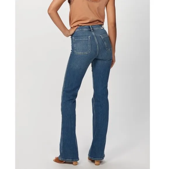 NWT Boyish Ricky Flare Jeans in About time wash size 25