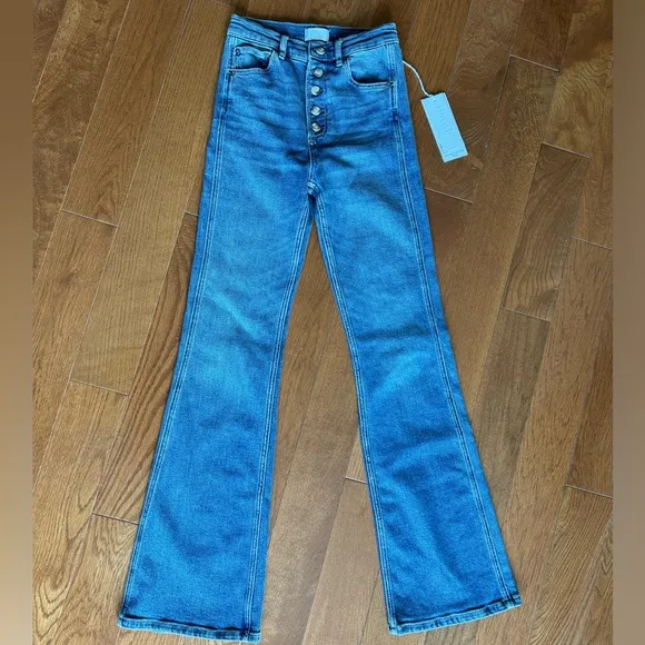 NWT Boyish Ricky Flare Jeans in About time wash size 25