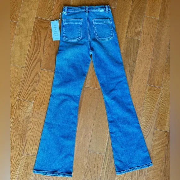 NWT Boyish Ricky Flare Jeans in About time wash size 25