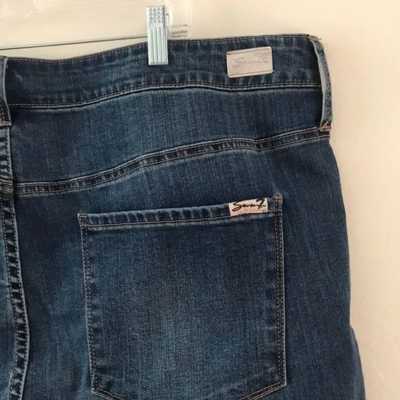 NWT Seven7 High Rise Ultra Skinny Jeans Size 24 W