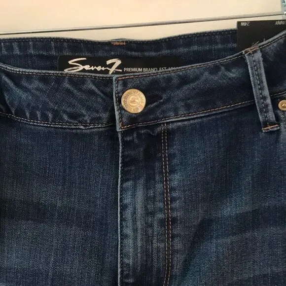 NWT Seven7 High Rise Ultra Skinny Jeans Size 24 W