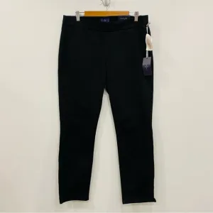 NYDJ NWT Alina Black Denim Pull On Ankle Comfort Jeans Slimming Lift Stretch