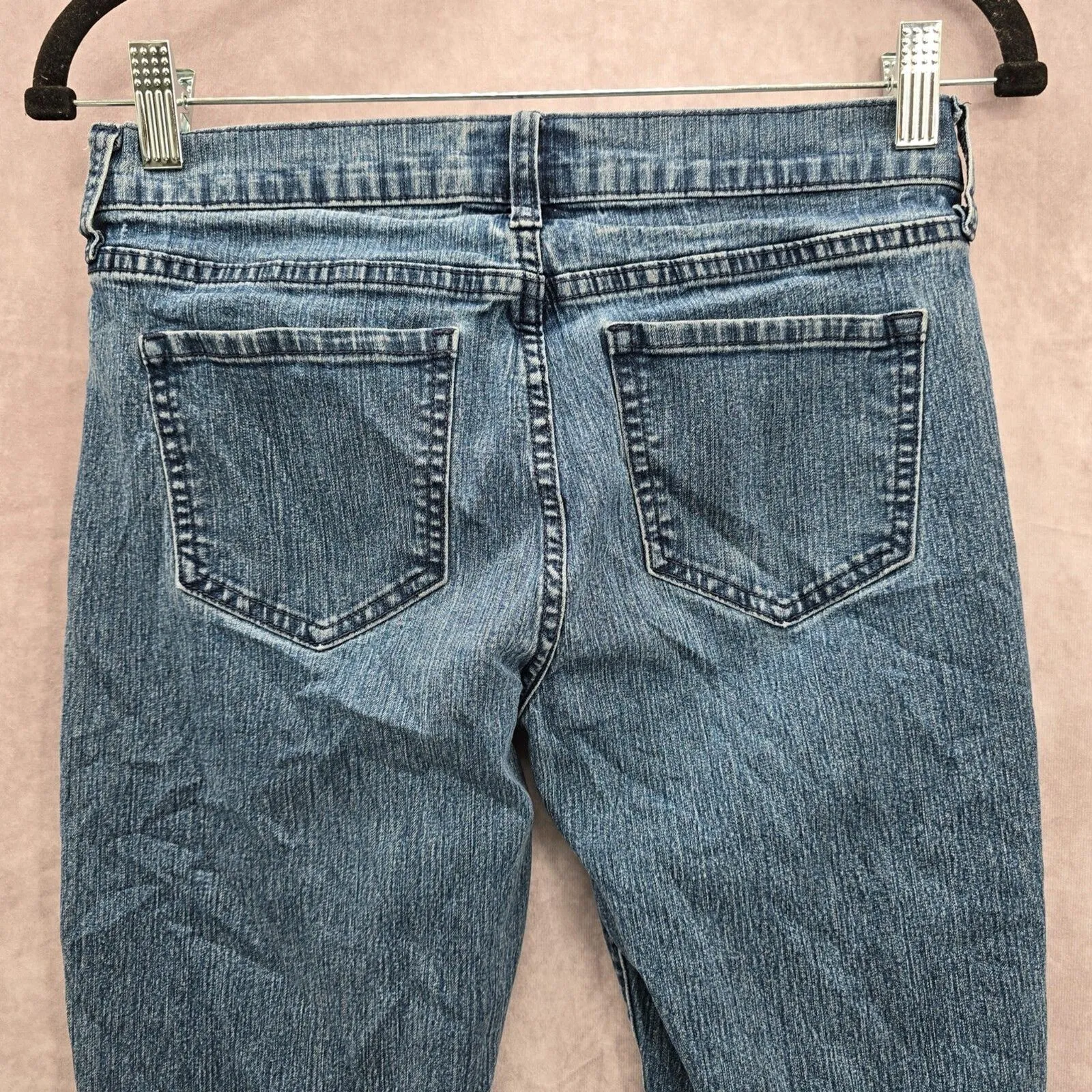 Old Navy The Sweet Heart Blue Jeans Low Rise Skinny Jeans Size 4